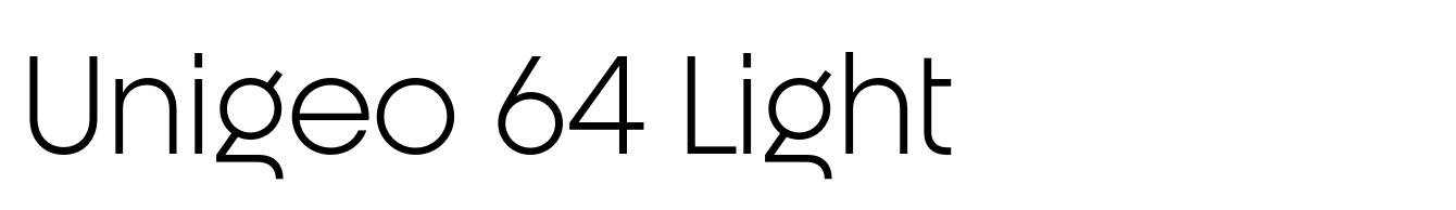 Unigeo 64 Light